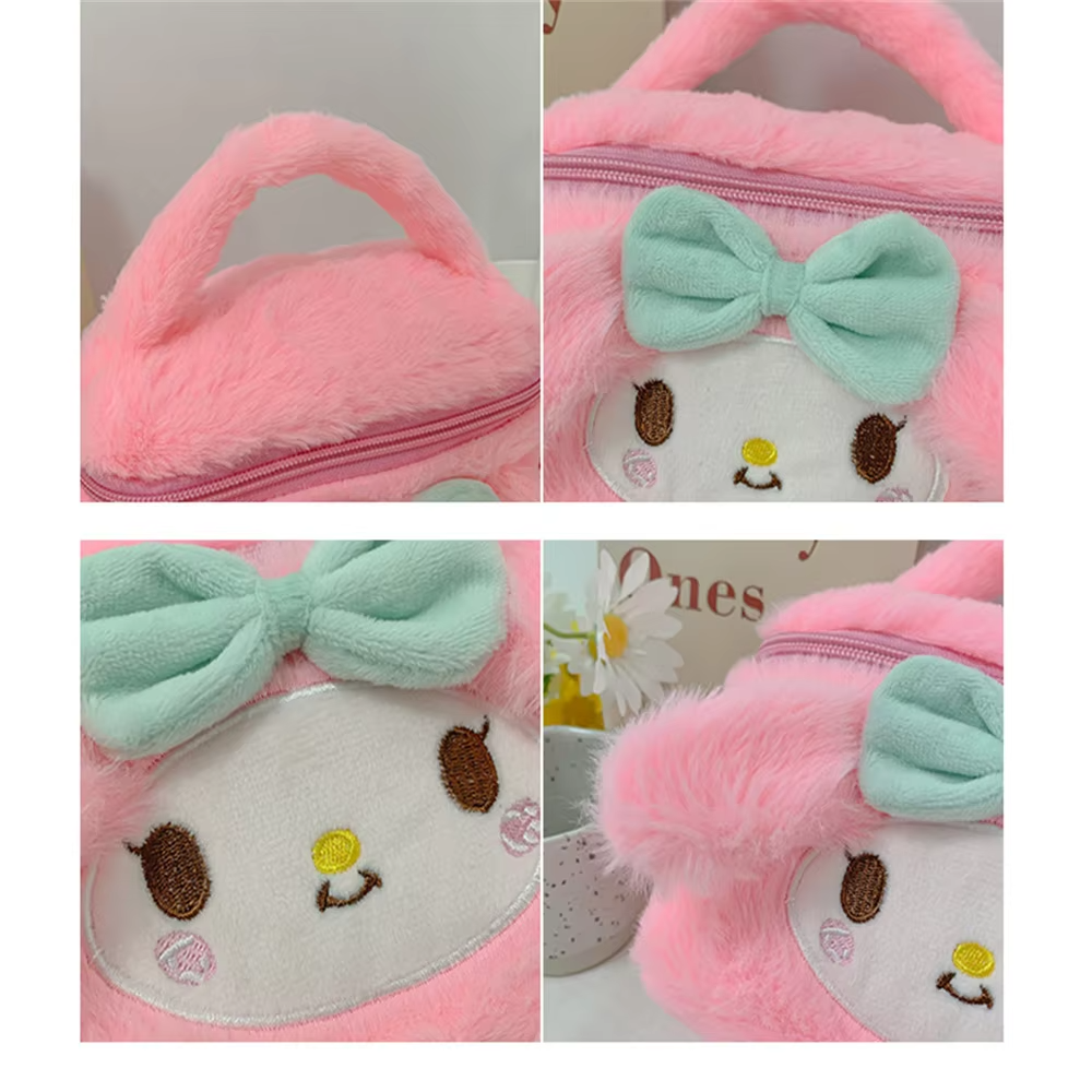 New Kawaii Cosmetic Plush Bag