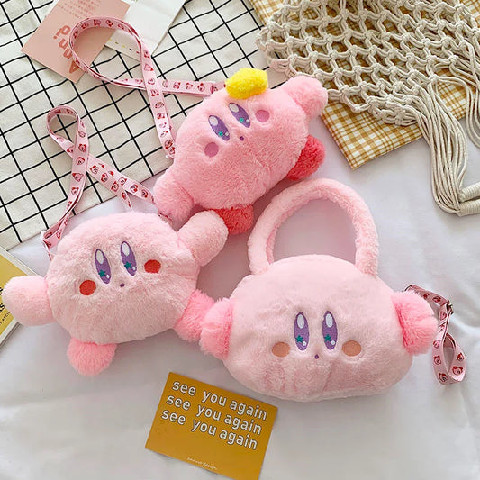 Kirby Plushie Stuffed Bag