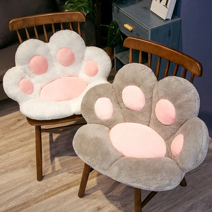 70*60cm Cat Paw Plush Pad for Home/Room Decoration