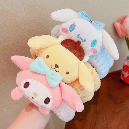 Sanrio Plush Face Wash Elastic Hairband