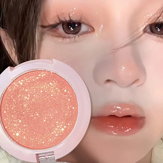 Fine Shimmering Blush Milk Apricot Peach Highlight