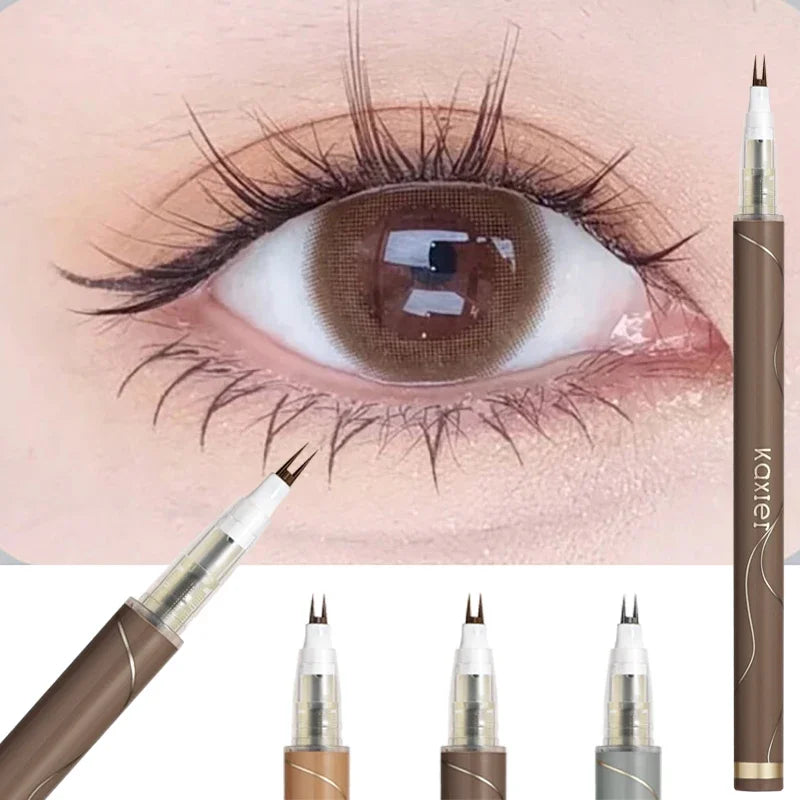 Double Forked Thin Tip Lower Eyelash Pen