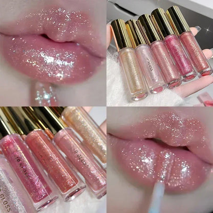 Mirror Pearl Glitter Plumping Lip Oil