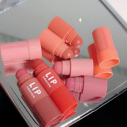 Mini Matte Lipstick Set 4 Color Combination Velvet Lip Pigment