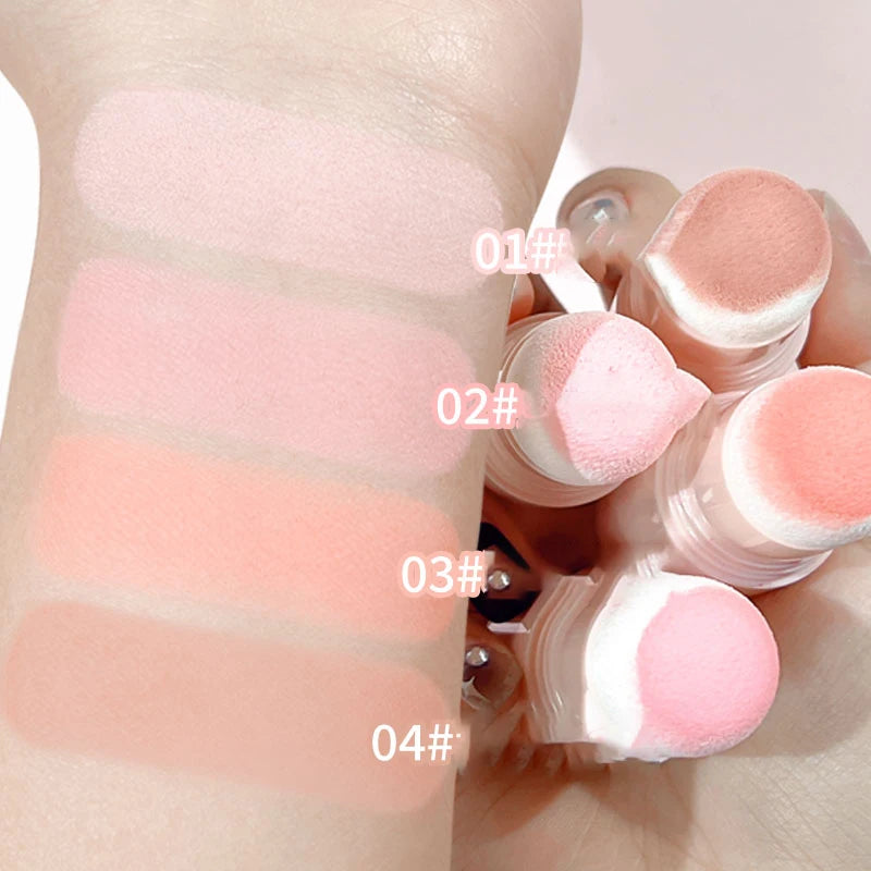 Blush Stick With Sponge/Soft Brightening Cheek Tint