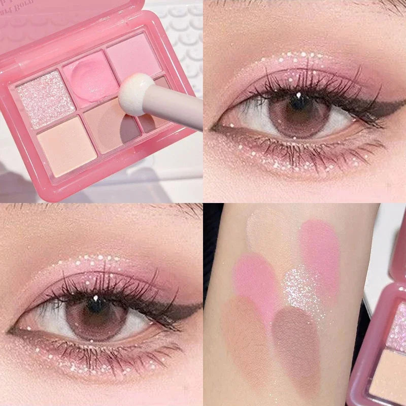 Pinks & Peaches Matte/Shimmer Eyeshadow Palette