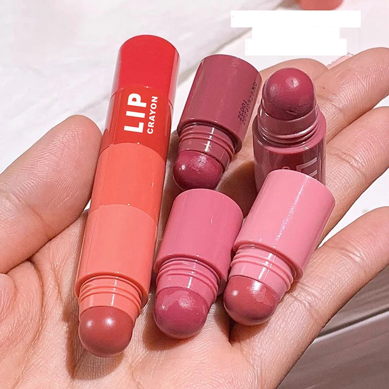 Mini Matte Lipstick Set 4 Color Combination Velvet Lip Pigment