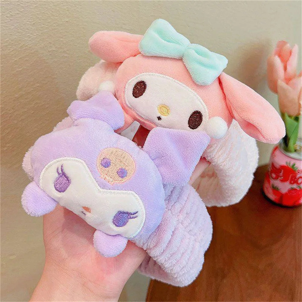 Sanrio Plush Face Wash Elastic Hairband