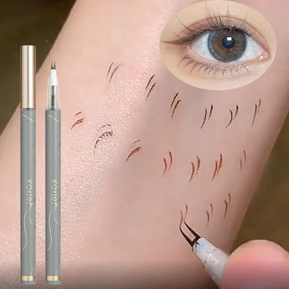 Double Forked Thin Tip Lower Eyelash Pen