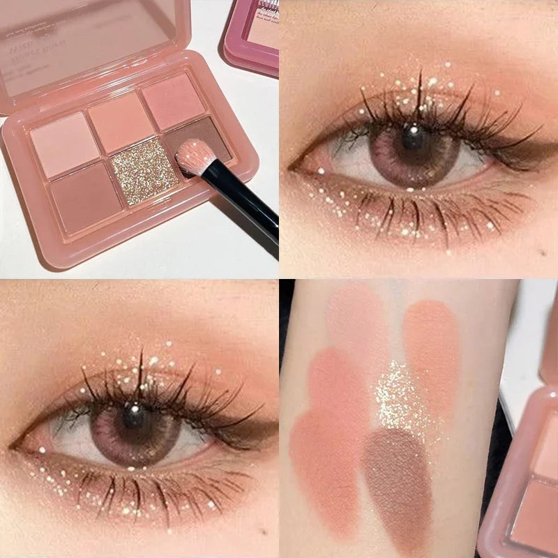 Pinks & Peaches Matte/Shimmer Eyeshadow Palette